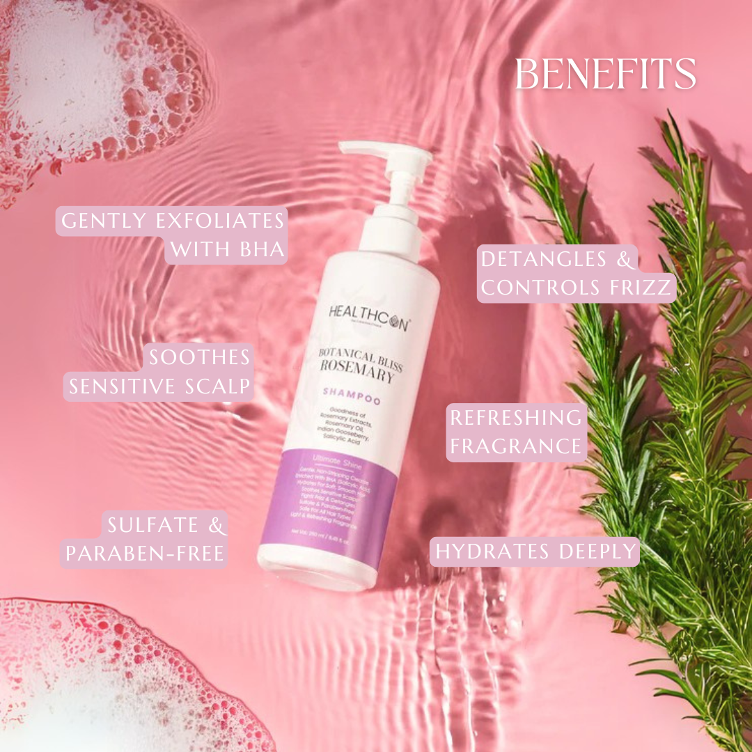 HealthCon Botanical Bliss Rosemary Shampoo