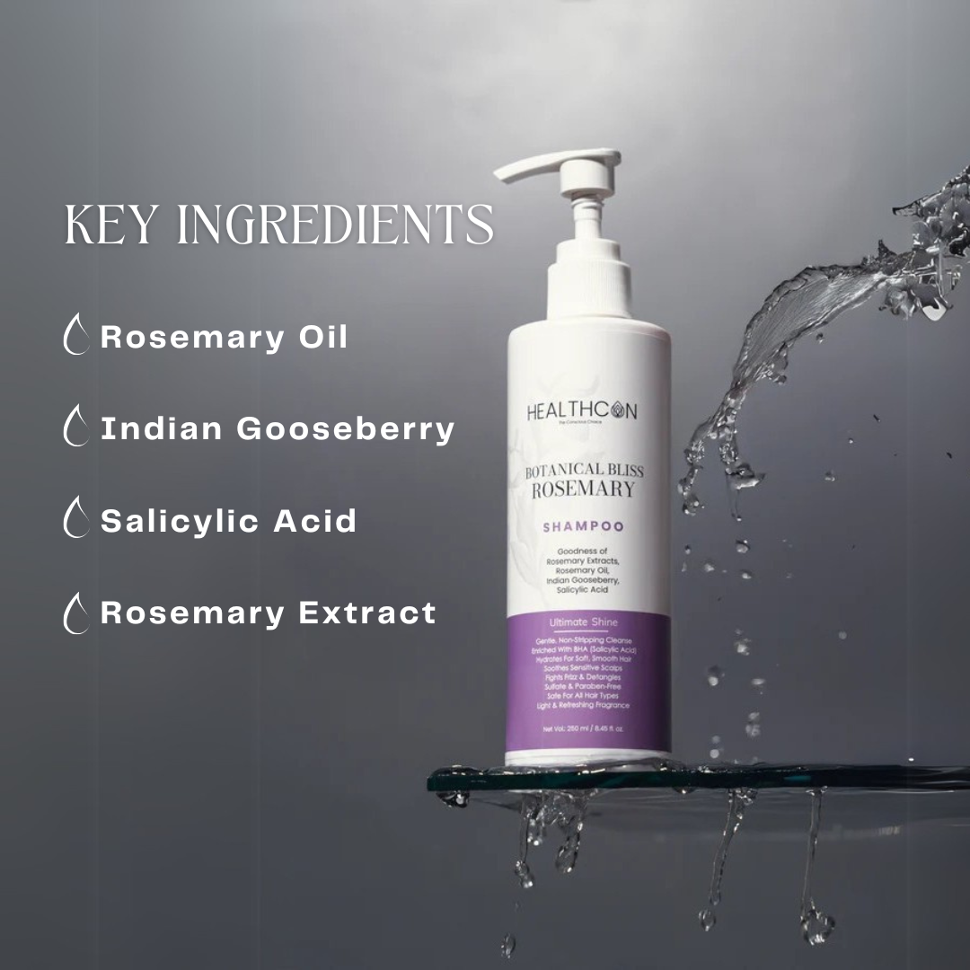 HealthCon Botanical Bliss Rosemary Shampoo