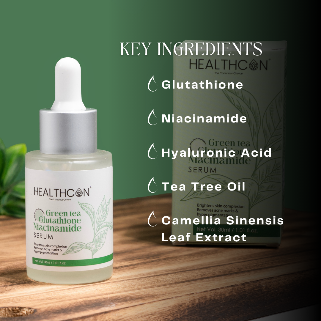 Green Tea Glutathione Serum – Healthcon